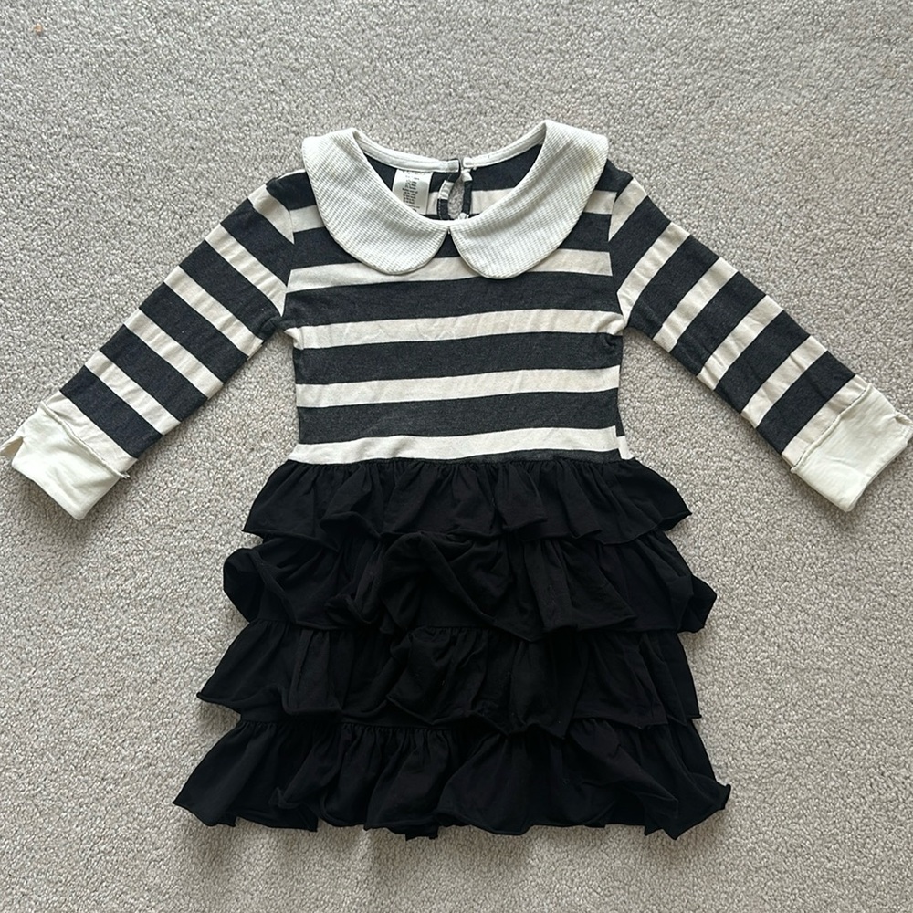 Persnickety Dress Size 7 black and white